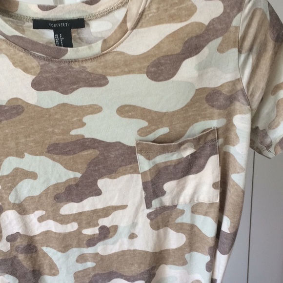 Camo t-shirt dress - Picture 2 of 3